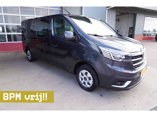 Renault Trafic - 2.0 Blue dCi 130PK T29 L2H1 Advance Dubbelcab. schuifdeur L+R Nr. V140 | Airco | Cruise | Camera |Trekhaak | Apple CP- Android auto | Betimmering