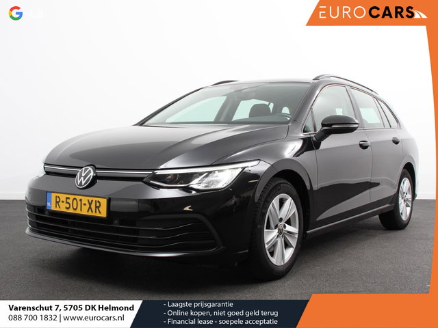 Volkswagen Golf - Variant 1.0 TSI 110pk Life Digitale Cockpit Lichtmetalen Velgen Sfeerverlichting Cruise Control Climate Control Adaptive Parkeer sensoren Navigatie Apple Carplay/Android Auto Bluetooth Keyless start