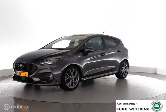 Ford Fiesta - 1.0 EcoBoost Hybrid ST-Line X led|cam|nav|ecc|lmv17