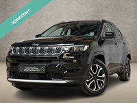 Jeep Compass - 4xe 190 Plug-in Hybrid Electric Night Eagle 190Pk Automaat (VIRTUAL COCKPIT, APPLE CARPLAY, GROOT NAVI, 360 CAMERA, LEDER, GETINT GLAS, SPORTSTOELEN, ADAPTIVE CRUISE, NIEUWSTAAT)