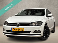 Volkswagen Polo - 1.0 TSI Sportline (APPLE CARPLAY, GROOT NAVI, ADAPTIVE CRUISE, SPORTSTOELEN, LM VELGEN, ARMSTEUN, NIEUWE APK, NIEUWSTAAT)