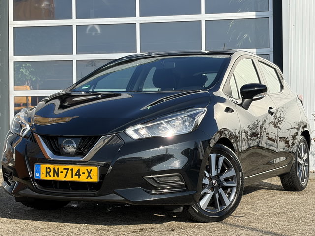 Nissan Micra - 0.9 IG-T Acenta 90pk| Apple Carplay/Android Auto | Bluetooth | Cruise control | Elektrische ramen voor | Isofix bevestiging voor kinderzitjes | Lichtmetalen velgen 16" | Rijdt fantastisch!