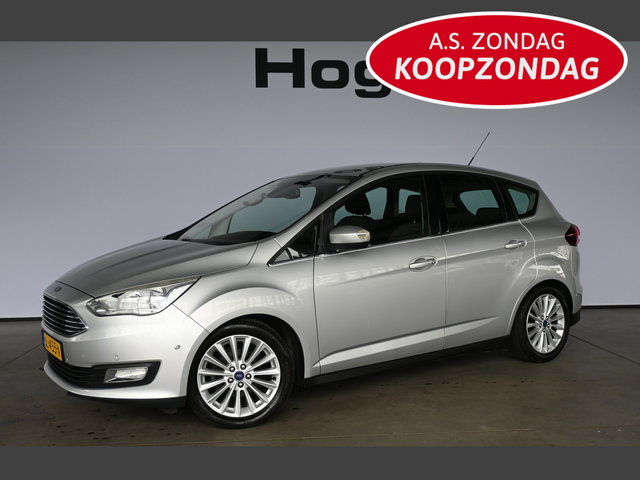 Ford C-MAX - 1.0 Titanium Clima Cruise control Navigatie Rijklaarprijs Inruil Mogelijk!