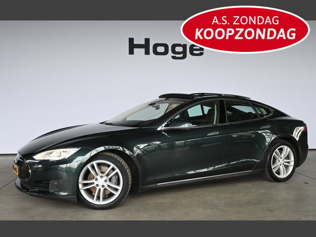 Tesla Model S - 60 Base Automaat Clima Panoramadak LED FREE SUPERCHARGE! Rijklaarprijs Inruil Mogelijk.