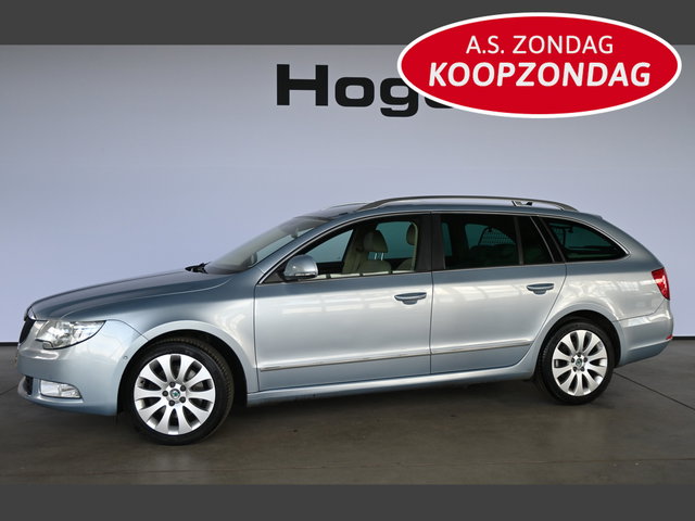 Škoda Superb - Combi 1.8 TSI Elegance Business Line Automaat Navigatie Leder All in Prijs! Inruil Mogelijk!