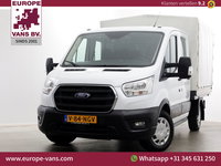 Ford Transit - 2.0 TDCI 130pk L2H1 Trend D.C. Open Laadbak met huif 05-2020