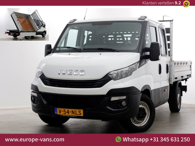 Iveco Daily - 35S14 316pk E6 L2H1 D.C. 3-Zijdige Kipper Airco/Trekhaak 3500kg 02-2018