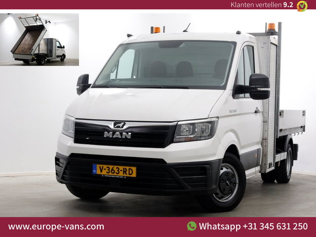 MAN TGE - 5.180 2.0 177pk E6 L2H1 Kipper Dubbel Lucht Trekhaak 3500kg 06-2018
