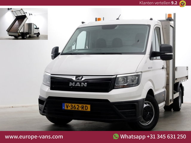 MAN TGE - 5.180 2.0 177pk E6 L2H1 Kipper Dubbel Lucht Trekhaak 3500kg 06-2018