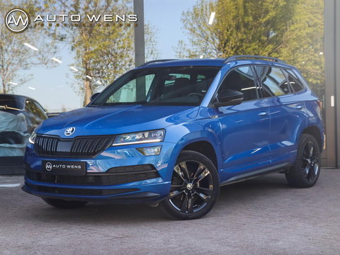 Škoda Karoq 1.5 TSI ACT Sportline 150PK DSG Adapt. Cruise Race Blue 22.000km!