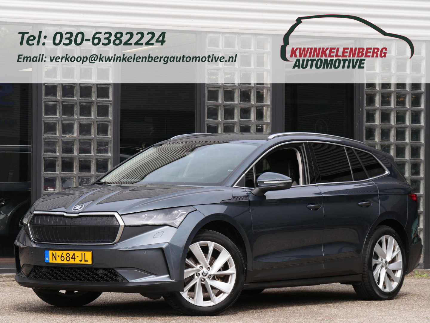 Škoda Enyaq iV 60 COMFORT PACK/ CLIMATE PACK/ PARKEER PACK/ 20INCH VELGEN/ SOH 94%
