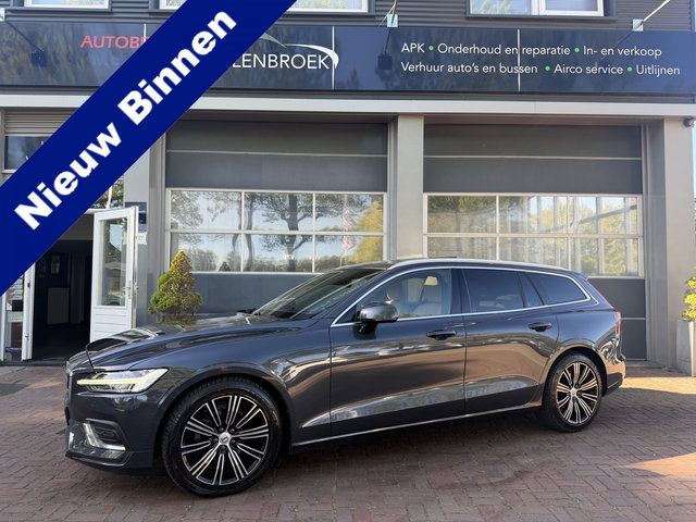 Volvo V60 - 2.0 D4 Inscription Leer,Panodak,18Inch,Trekhaak,Navi,Cruise Bomvol en dealer onderhouden