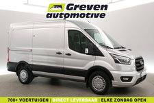 Ford Transit - 2.0 TDCI Limited 185PK L2H2 | Aut. | Airco | Cruise | Carplay | 3 Zits | Trekhaak | Navi | Bi-Xenon | Parkeersens.