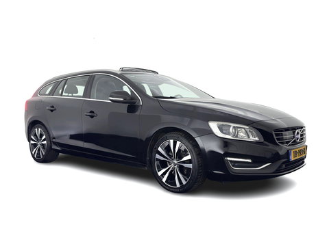 Volvo V60 2.0 D4 Polar+ Aut. *PANO | ADAPTIVE-CRUISE | LEATHER | XENON | BLINDSPOT | MEMORY-PACK | HEATED-COMFORTSEATS | NAVI-FULLMAP | CAMERA | 18''ALU | TOWBAR*
