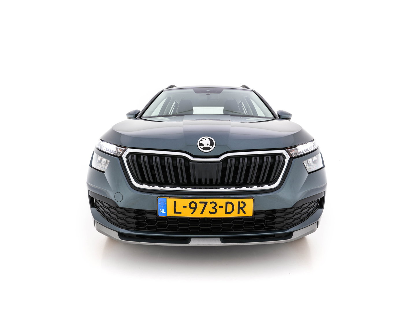 Škoda Kamiq 1.0 TSI Ambition (INCL.BTW) *FULL-LED | COMFORT-SEATS | AIRCO | CRUISE | DAB | 16''ALU | TOWBAR*