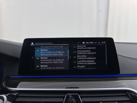 BMW 5 Serie 530e iPerformance eDrive Edition (INCL.BTW) Aut. *HEAD-UP | LUXURY-LEATHER | FULL-LED | SOFT-CLOSE | TOP-VIEW | MEMORY-PACK | DIGI-COCKPIT | NAVI-FULLMAP | HEATED-COMFORTSEATS | PRIVACY-GLASS | ECC | PDC | 18''ALU*