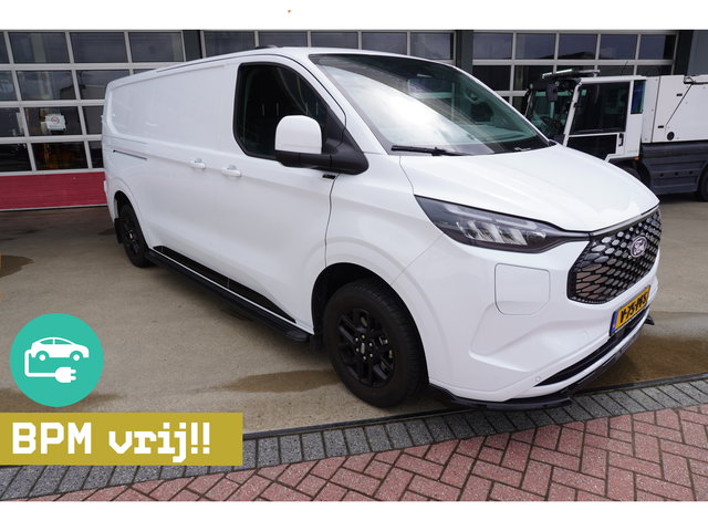 Ford E-Transit - Cust. 320L L2H1 Limited 65 kWh 160KW/218PK Automaat met POWERPACK Nr. V029 | Airco | Cruise | Apple CP- Android auto | Trekhaak | Spoilers DEMO