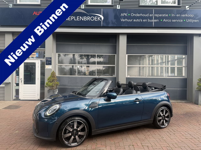 MINI Cooper Cabrio - Mini 1.5 Sidewalk Edition | LED | Leder | Navi Pro | HUD | Clima | Cruise |  11-2021 73.013 KM