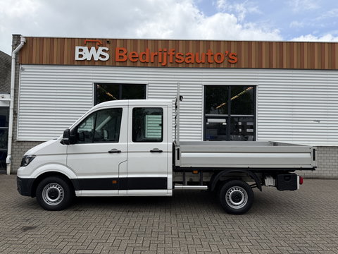 Volkswagen Crafter 35 2.0 TDI 177pk L3 EL DC 6 persoons Comfortline / RWD achterwielaandrijving / euro 6 / lease vanaf € / trekhaak 3500kg / camera / bpm vrij / vaste prijs rijklaar € 23.950 ex btw