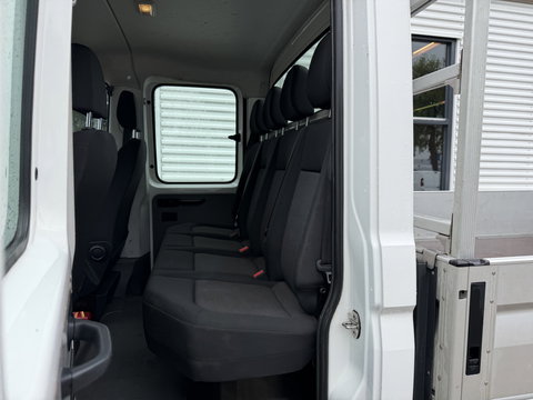 Volkswagen Crafter 35 2.0 TDI 177pk L3 EL DC 6 persoons Comfortline / RWD achterwielaandrijving / euro 6 / lease vanaf € / trekhaak 3500kg / camera / bpm vrij / vaste prijs rijklaar € 23.950 ex btw
