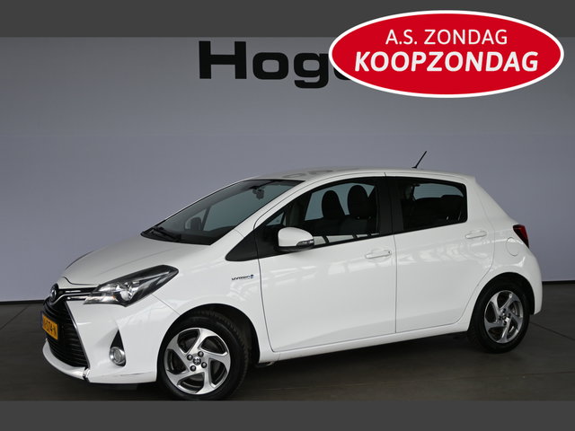 Toyota Yaris - 1.5 Hybrid Trend Bi-Tone Clima Navigatie Trekhaak PDC Cruise control 100% Onderhouden! Inruil Mogelijk!
