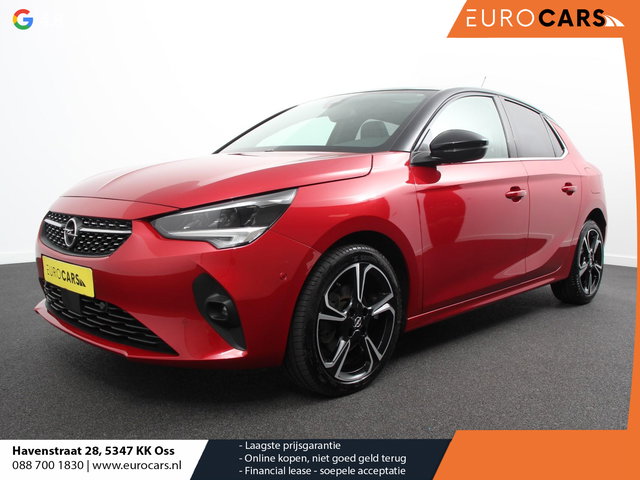 Opel Corsa - 1.2 Elegance Sky Climate control Cruise control LED Panorama dak Stuurverwarming 360 camera Apple Carplay/ Android Auto
