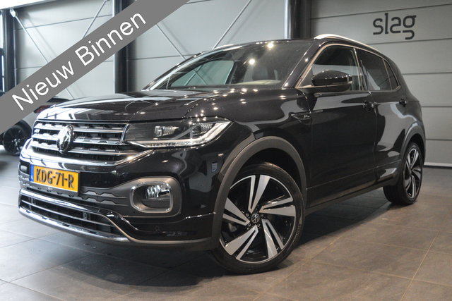 Volkswagen T-Cross - 1.0 TSI 2X R-LINE clima camera led pdc 18 inch !!