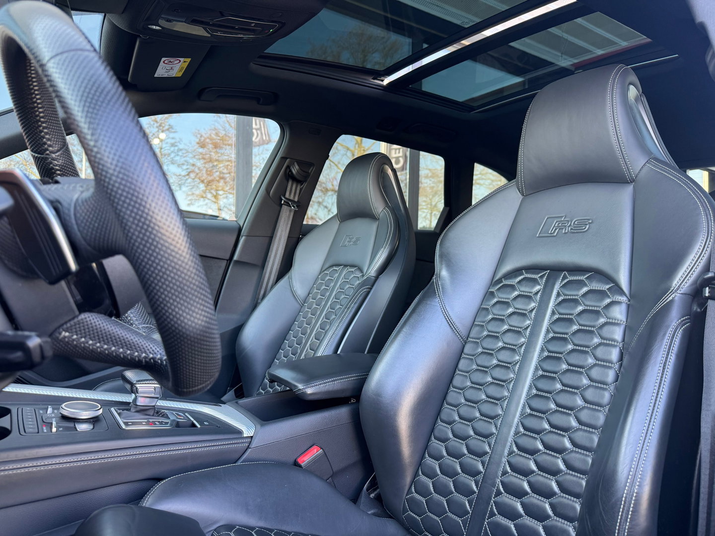Audi RS4 Avant 2.9 TFSI Quattro 450PK|Pano|B&O|Massage|Head-Up|Memory|Camera|Leder|Keyless