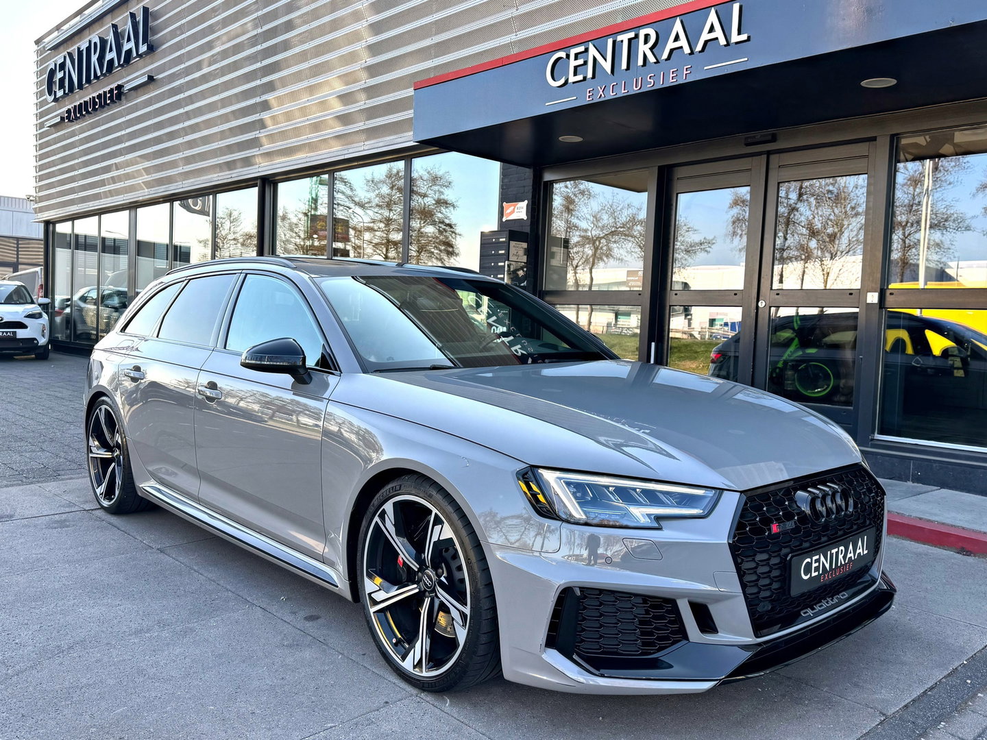 Audi RS4 Avant 2.9 TFSI Quattro 450PK|Pano|B&O|Massage|Head-Up|Memory|Camera|Leder|Keyless