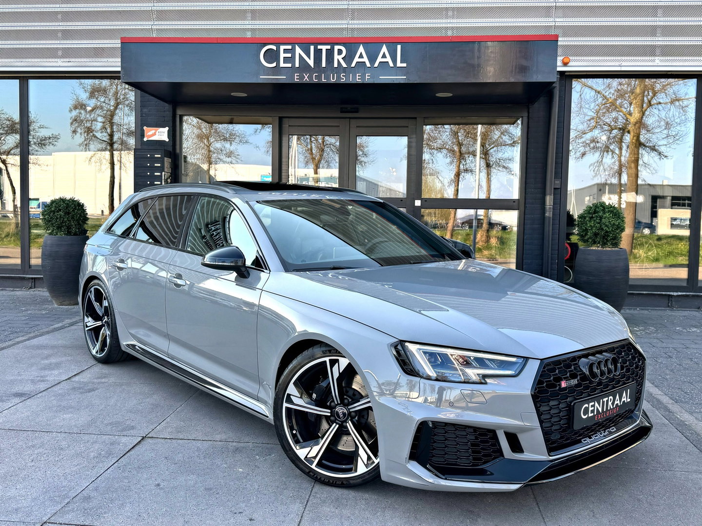 Audi RS4 Avant 2.9 TFSI Quattro 450PK|Pano|B&O|Massage|Head-Up|Memory|Camera|Leder|Keyless