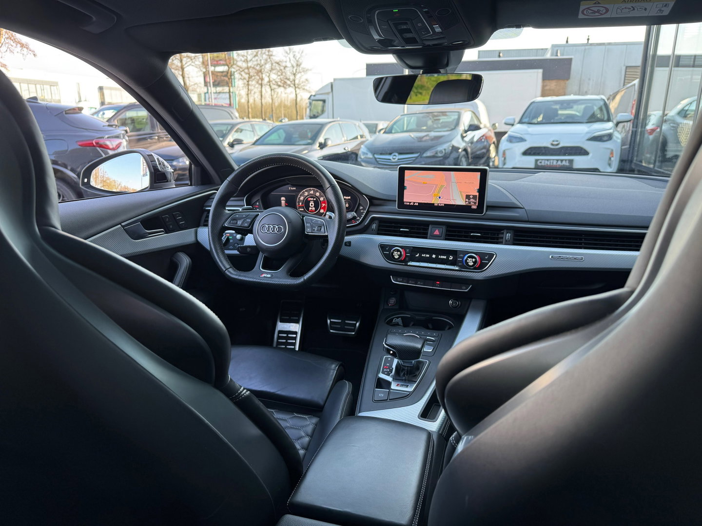 Audi RS4 Avant 2.9 TFSI Quattro 450PK|Pano|B&O|Massage|Head-Up|Memory|Camera|Leder|Keyless
