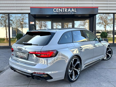 Audi RS4 Avant 2.9 TFSI Quattro 450PK|Pano|B&O|Massage|Head-Up|Memory|Camera|Leder|Keyless