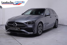 Mercedes-Benz C-Klasse - Estate 180 AMG Line NAP 1e eigen. ACC digi-dashboard electr bediende stoelen met memo 360 camera DAB-ontvangst panodak-glasuitv. PDC v+a electrische-achterklep schakelflippers private-glas led-verlichting drivers-assist sportstoelen met lederen/alcantara 