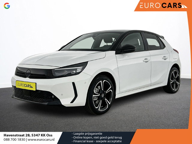 Opel Corsa - 1.2 Turbo 136pk Hybrid GS Automaat Navigatie Apple Carplay/ Android Auto Camera Parkeersensoren Cruise Control Stoel- en stuurverwarming Airco Lichtmetalen velgen Getinte ramen