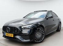 Mercedes-Benz C-Klasse - 200|Launch|Edition|AMG Line|Vol Opties|2022|Eerste Eigenaar|NL Auto|Pano|Head Up|Achterasbesturing|Sfeerverlichting