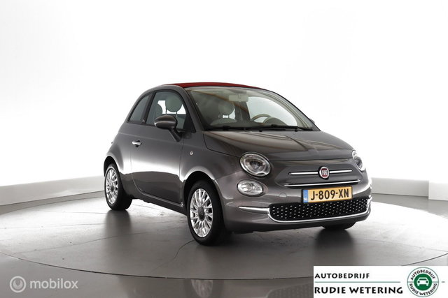 Fiat 500C - 1.0 Hybrid Lounge 1.0 Hybrid Lounge 1/2leer|cruise|nav|dab|lmv15