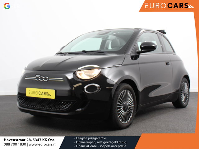 Fiat 500e - C Icon 42 kWh Automaat Climate control Cruise control Parkeersensoren Achteruitrijcamera Keyless Navigatie Apple Carplay/ Android Auto Lichtmetalen velgen Radio