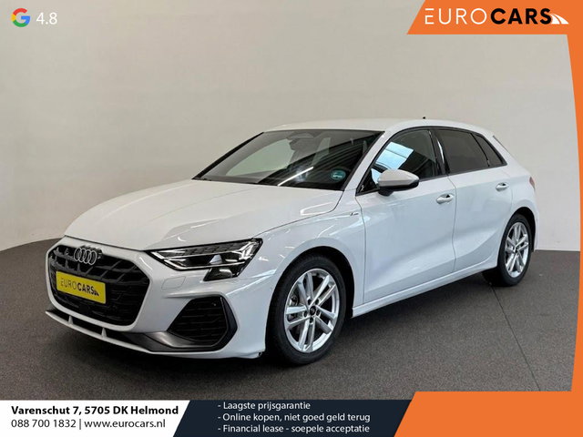 Audi A3 - Sportback 35 TFSI S Edition SONOS Premium Audio Airco ECC Navigatie Carplay Full LED Elektr. Sportstoelen PDC VA + Camera Adaptive Cruise Control Head Up Display