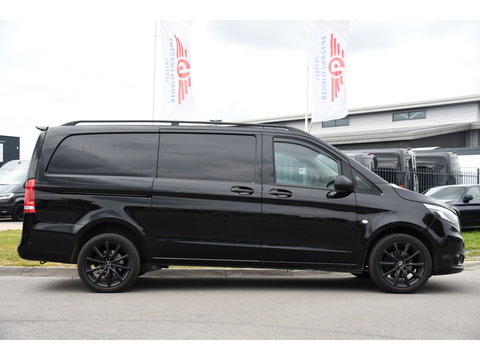 Mercedes-Benz Vito 116 CDI L2 Black Edition Camera, Cruise, Carplay, LED, Automaat, 164pk, Stoelverwarming, Standakchel, Sensoren, Uniek!