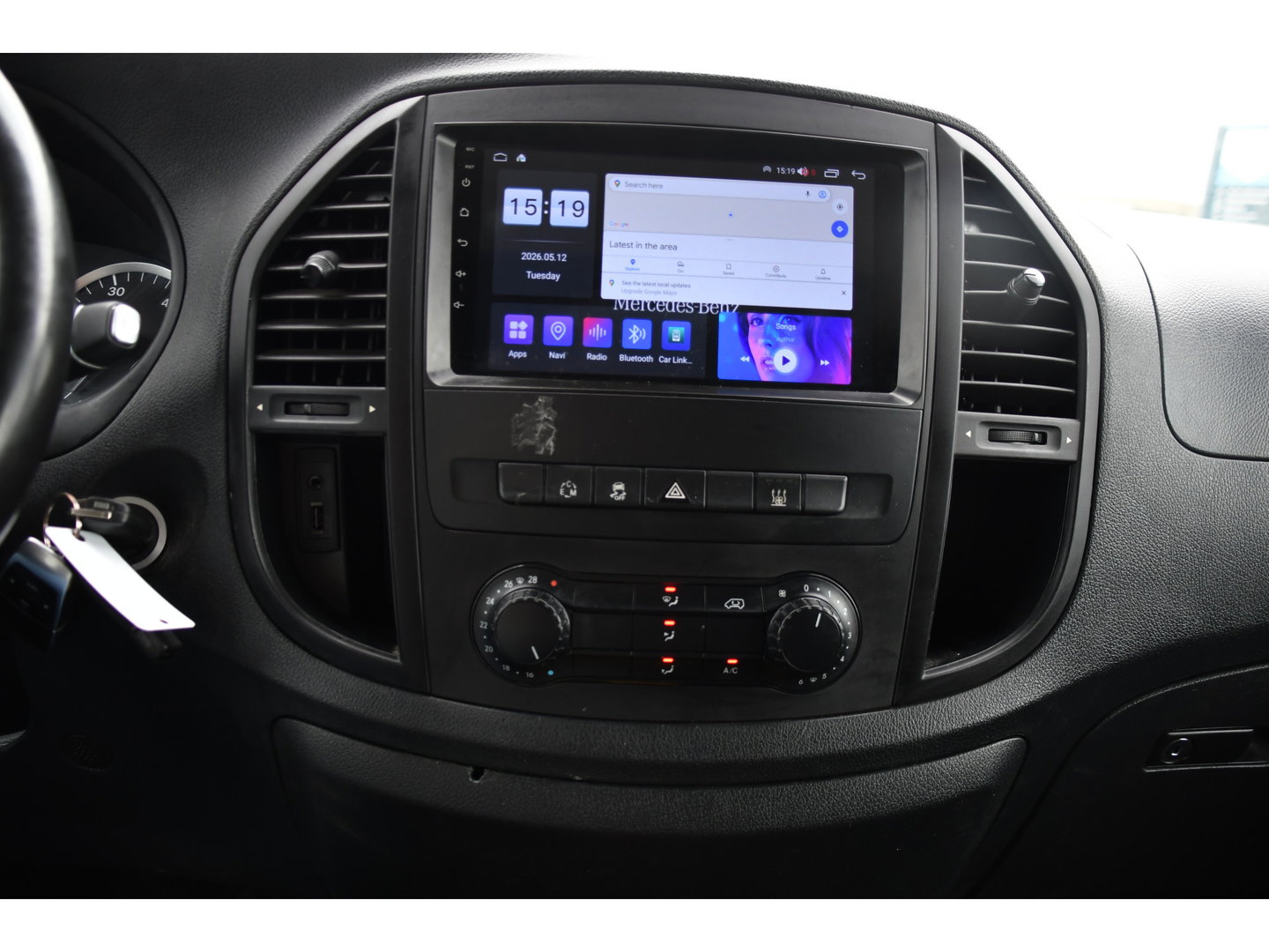Mercedes-Benz Vito 116 CDI L2 Black Edition Camera, Cruise, Carplay, LED, Automaat, 164pk, Stoelverwarming, Standakchel, Sensoren, Uniek!