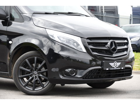 Mercedes-Benz Vito 116 CDI L2 Black Edition Camera, Cruise, Carplay, LED, Automaat, 164pk, Stoelverwarming, Standakchel, Sensoren, Uniek!