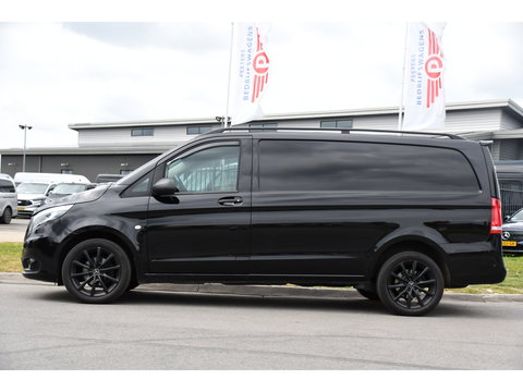 Mercedes-Benz Vito 116 CDI L2 Black Edition Camera, Cruise, Carplay, LED, Automaat, 164pk, Stoelverwarming, Standakchel, Sensoren, Uniek!