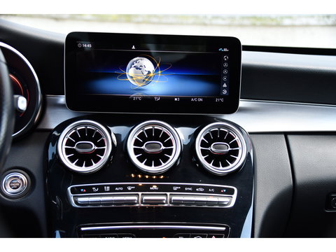 Mercedes-Benz C-Klasse 200 Premium Plus AMG Virtual, Cruise, Carplay, Stoelverwarming, Sfeer, Camera, 184pk, LED, Leder, Uniek!