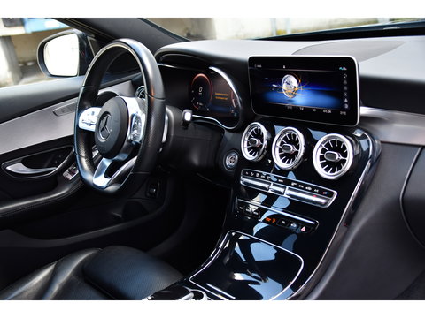 Mercedes-Benz C-Klasse 200 Premium Plus AMG Virtual, Cruise, Carplay, Stoelverwarming, Sfeer, Camera, 184pk, LED, Leder, Uniek!