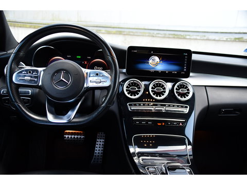 Mercedes-Benz C-Klasse 200 Premium Plus AMG Virtual, Cruise, Carplay, Stoelverwarming, Sfeer, Camera, 184pk, LED, Leder, Uniek!