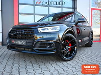Audi Q5 - 55 TFSI e S-Line Quattro Competition 367PK | Luchtvering | Pano | 360 | Keyless | Ambient+ | Trekhaak | Alcantara | Memory | Digitaal Dash | Matrix Led | 22'' RS | Blind Spot | Afgevlakt Stuur | Nieuwe APK | Btw Auto | SOH 95% | Carplay