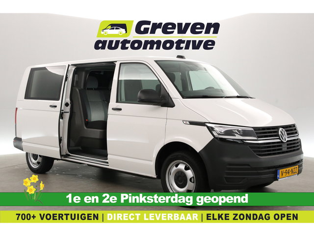 Volkswagen Transporter - 2.0 TDI T6.1 150PK L2H1 | Dubbele Cabine | Airco | Camera | Cruise | Carplay | Stoelverw.
