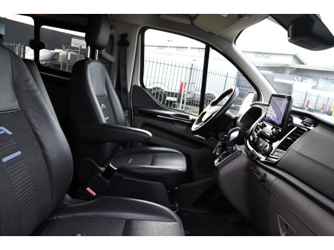 Ford Transit Custom 2.0 TDCI L1H1 Active DC Full Options! Adaptieve Cruise, Camera, Xenon, Carplay, Leder, Automaat, 170pk, Multimedia, Uniek!