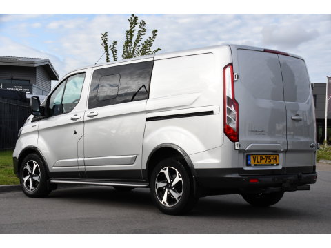 Ford Transit Custom 2.0 TDCI L1H1 Active DC Full Options! Adaptieve Cruise, Camera, Xenon, Carplay, Leder, Automaat, 170pk, Multimedia, Uniek!