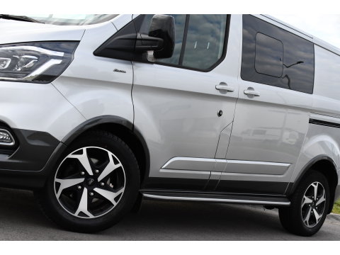 Ford Transit Custom 2.0 TDCI L1H1 Active DC Full Options! Adaptieve Cruise, Camera, Xenon, Carplay, Leder, Automaat, 170pk, Multimedia, Uniek!